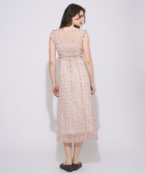 DEICY(デイシー)の「ヴィンテージローズシフォンワンピース(ワンピース・レディース・レッド/ピンク・1/0)」の10枚目の写真