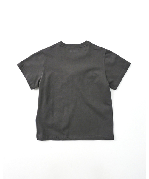 999HUMANITY(999ヒューマニティ)の「EVDロゴハーフTシャツ(チャコール)(Tシャツ/カットソー・レディース・その他・1(S)/2(M)/3(L)/OS/0(XS)/4(XL))」の7枚目の写真