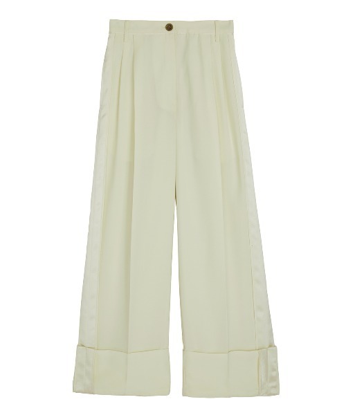 パンツ MEDI FOLDED HEM RELAXING PANTS MEDI FOLDED HEM RELAXING PANTS（その他パンツ）｜Ameri（アメリ）の