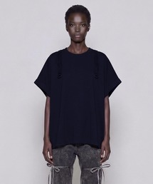 SHAREEF（シャリーフ）の「GEORGETTE JQ BIG DOLMAN-T（Tシャツ/カットソー）」