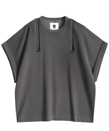 SHAREEF（シャリーフ）の「GEORGETTE JQ BIG DOLMAN-T（Tシャツ/カットソー）」