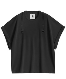 SHAREEF（シャリーフ）の「GEORGETTE JQ BIG DOLMAN-T（Tシャツ/カットソー）」