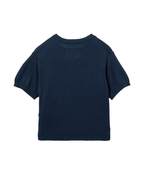 A BATHING APE（アベイシングエイプ）の「REGULAR SWEATER（ニット/セーター・レディース・アイボリー/ネイビー・X-SMALL/SMALL）」の4枚目の写真