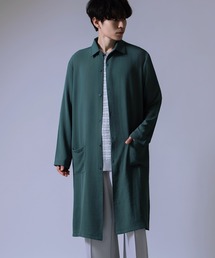 ロング丈 ルーズ シャツ