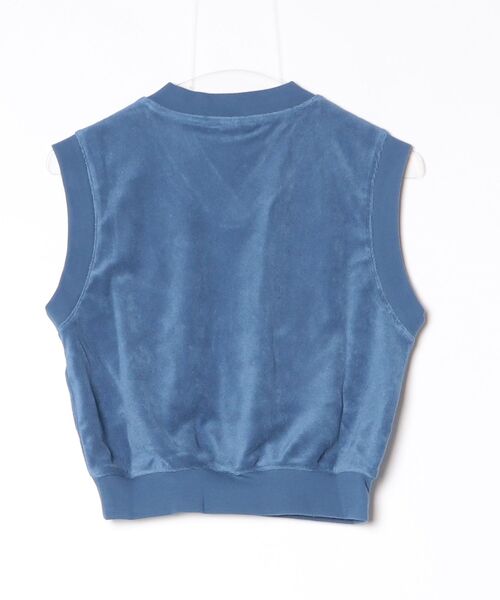 NIKE(ナイキ)の「NIKE W NSW CHLL TRRY TWL TANK IF0574(タンクトップ・メンズ・ホワイト/ネイビー・S/M)」の3枚目の写真