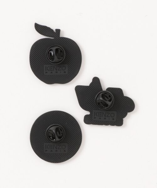 KENZO(ケンゾー)の「'KENZO Sounds' セット オブ ピンズ(キャップ・メンズ・マルチ・ONE SIZE)」の2枚目の写真