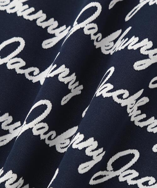 Jack Bunny!!（ジャックバニー）の「【Jack Bunny!!】Pe/Nyロゴジャガード半袖ポロシャツ（ポロシャツ・レディース・グリーン/ネイビー・LARGE/SMALL/MEDIUM）」の11枚目の写真