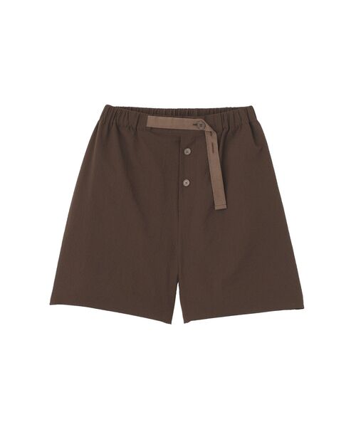 CRAFT STANDARD BOUTIQUE（クラフトスタンダードブティック）の「吸水速乾/UVカット シアサッカーショートパンツ（その他パンツ・レディース・ブラック/ブラウン・FREE）」の18枚目の写真
