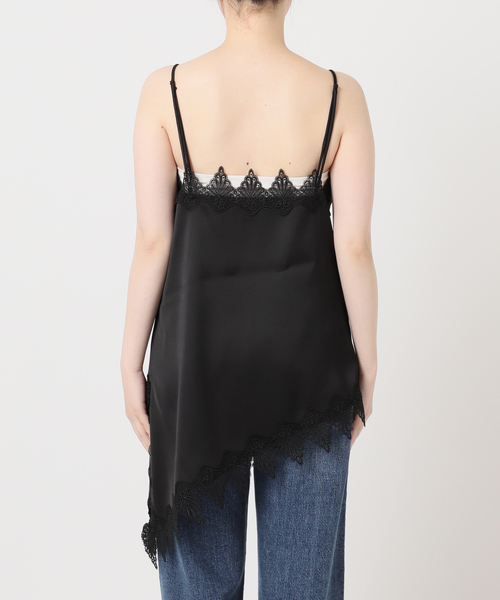 The Loom(ザ ルーム)の「The Loom/ザ ルーム LACE CAMISOLE TOP キャミソール(キャミソール・レディース・ベージュ/ブラック・SMALL)」の6枚目の写真