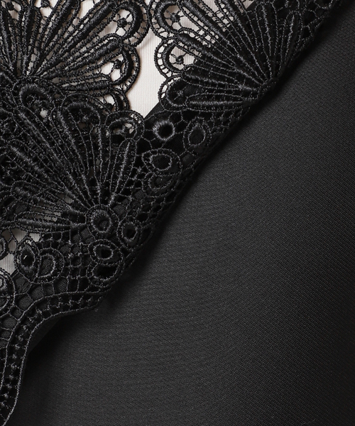 The Loom(ザ ルーム)の「The Loom/ザ ルーム LACE CAMISOLE TOP キャミソール(キャミソール・レディース・ベージュ/ブラック・SMALL)」の3枚目の写真