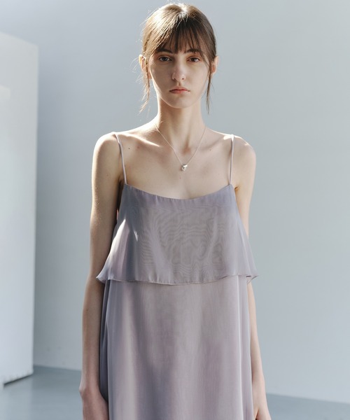 tageechita(タジチタ)の「【tageechita】レイヤードキャミワンピース(ワンピース・レディース・ライラック・M/S/L)」の16枚目の写真