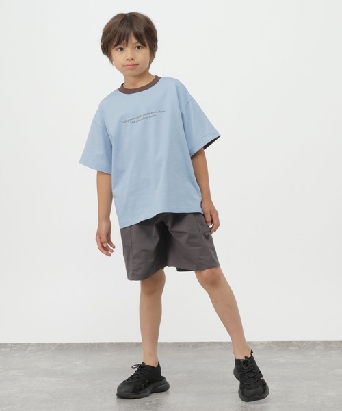 GLOBAL WORK(グローバルワーク)の「ドライメッシュショーツ/876784(その他パンツ・キッズ・ミント/チャコールグレー・130cm/140cm/150cm/160cm)」の8枚目の写真