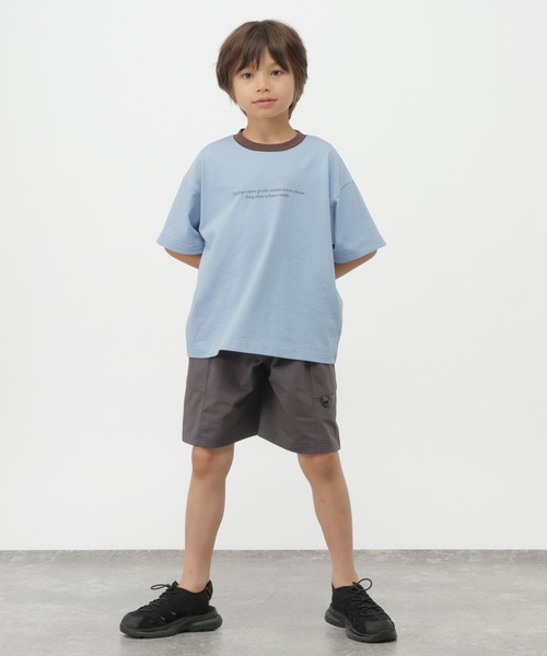 GLOBAL WORK(グローバルワーク)の「ドライメッシュショーツ/876784(その他パンツ・キッズ・ミント/チャコールグレー・130cm/140cm/150cm/160cm)」の9枚目の写真