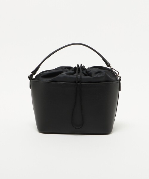 UNITED ARROWS(ユナイテッドアローズ)の「2WAY ランチバッグ(ショルダーバッグ・レディース・ブラック・FREE)」の4枚目の写真
