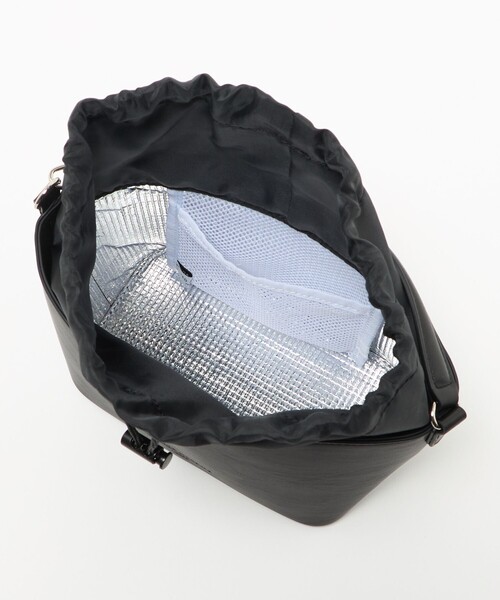 UNITED ARROWS(ユナイテッドアローズ)の「2WAY ランチバッグ(ショルダーバッグ・レディース・ブラック・FREE)」の10枚目の写真