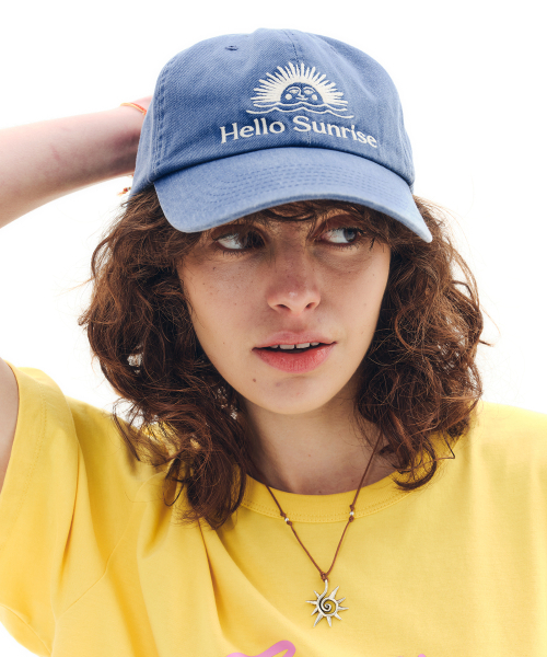 セール】Washed OG Logo Ball Cap_VTG Blue（キャップ）｜HELLO