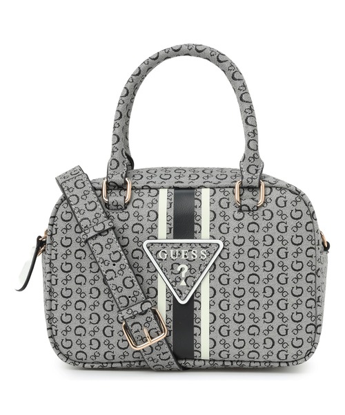 Guess(ゲス)の「TABITHA Box Satchel ショルダーバッグ(ショルダーバッグ・レディース・ホワイト/ナチュラル/ブラック・ONE SIZE)」の1枚目の写真