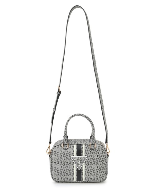Guess(ゲス)の「TABITHA Box Satchel ショルダーバッグ(ショルダーバッグ・レディース・ホワイト/ナチュラル/ブラック・ONE SIZE)」の6枚目の写真