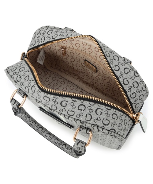 Guess(ゲス)の「TABITHA Box Satchel ショルダーバッグ(ショルダーバッグ・レディース・ホワイト/ナチュラル/ブラック・ONE SIZE)」の12枚目の写真
