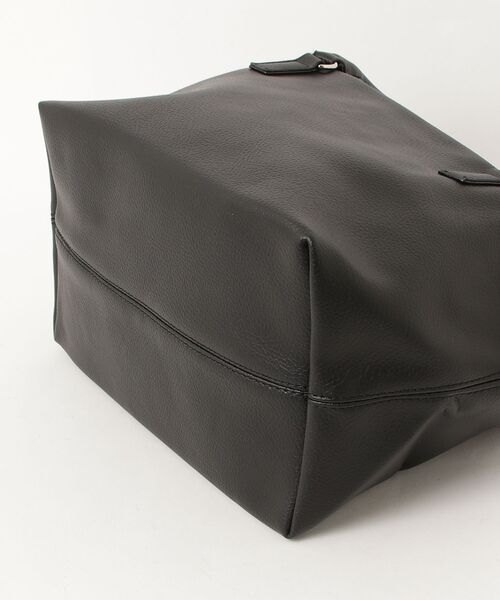 arholiday.standard（エーアールホリデースタンダード）の「soft smooth long handle boston bag / ソフトスムースロングハンドルボストン（ボストンバッグ・レディース・ブラック/ブラウン・FREE）」の13枚目の写真
