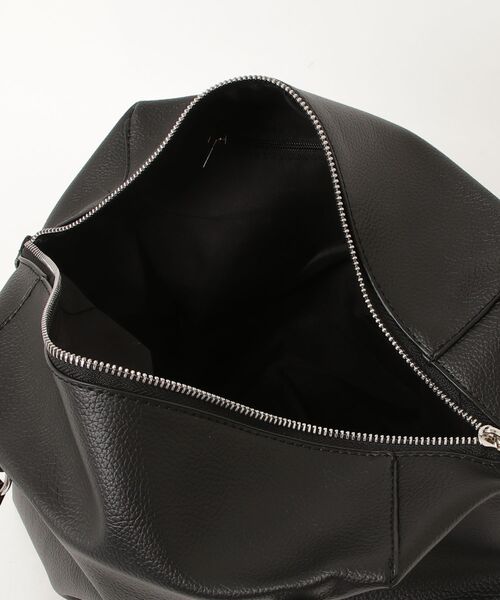 arholiday.standard（エーアールホリデースタンダード）の「soft smooth long handle boston bag / ソフトスムースロングハンドルボストン（ボストンバッグ・レディース・ブラック/ブラウン・FREE）」の15枚目の写真