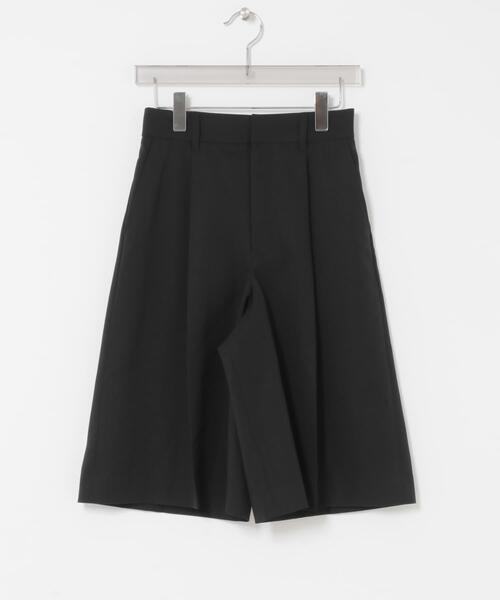 URBAN RESEARCH(アーバンリサーチ)の「ワイドハーフパンツ(その他パンツ・レディース・ブラック/チャコールグレー・38/36)」の3枚目の写真
