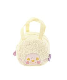 【 Monchhichi / モンチッチ 】スエット素材ダイカットバッグ SKE