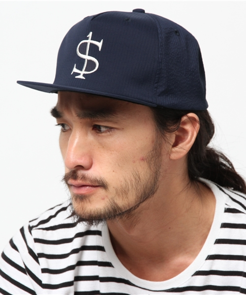 1sin（イッシン）の「1sin LOGO ベースボールキャップ（キャップ・メンズ・ネイビー・FREE）」の4枚目の写真