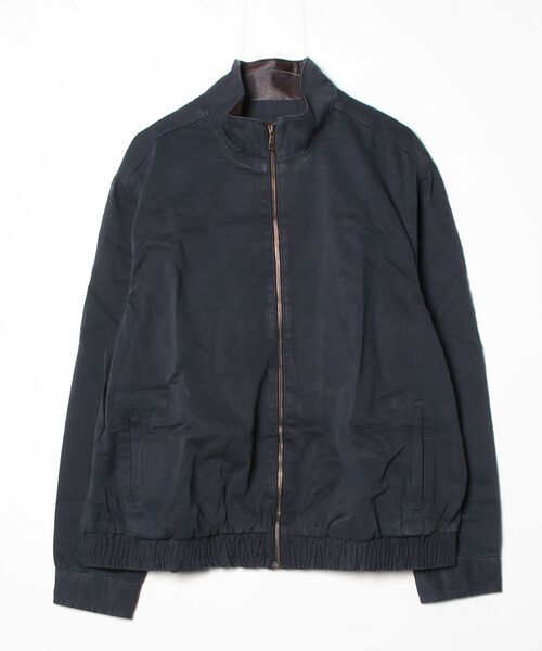 BANANA REPUBLIC FACTORY STORE(バナナリパブリック ファクトリーストア)の「BANANA REPUBLIC FACTORY STORE ピーチドコットンジップジャケット(その他アウター・メンズ・ネイビー/ベージュ・L/XL/M/S)」の8枚目の写真