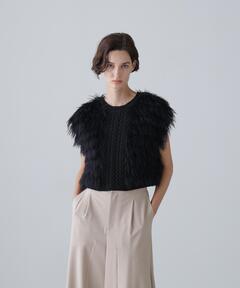 Fluffy T-shirt blouse／フラッフィーTシャツブラウス（シャツ