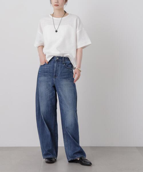 Healthy denim(ヘルシーデニム)の「Healthy DENIM/Beets(デニムパンツ・レディース・ダークブルー/ライトブルー・23/24/22)」の2枚目の写真