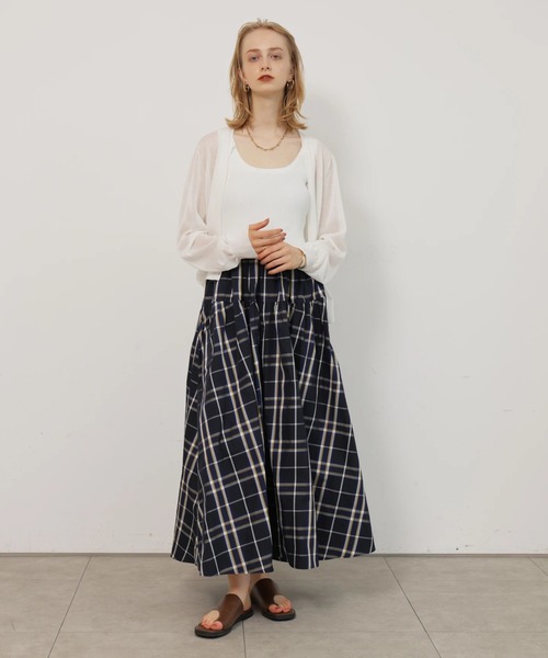 CADUNE(カデュネ)の「ドッキングワンピース(ワンピース・レディース・ネイビー/ホワイト・38/36)」の5枚目の写真