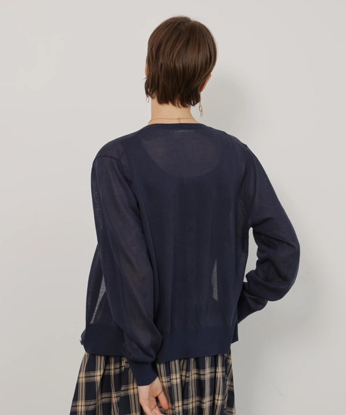CADUNE(カデュネ)の「ドッキングワンピース(ワンピース・レディース・ネイビー/ホワイト・38/36)」の22枚目の写真