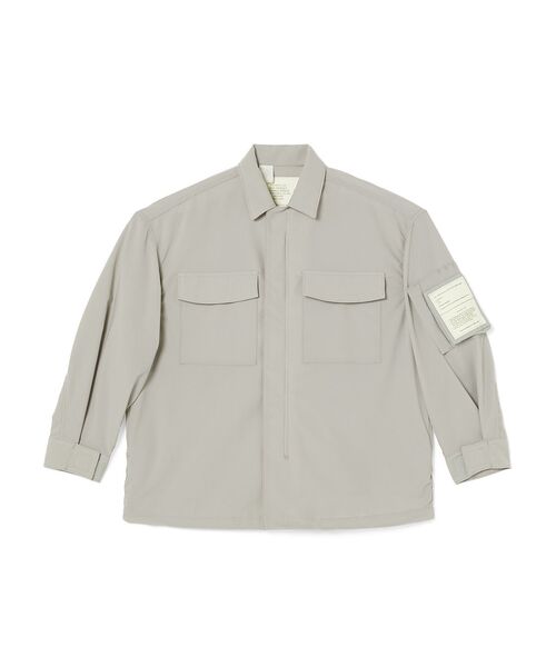 N.HOOLYWOOD TEST PRODUCT EXCHANGE SERVICE(N.ハリウッド テストプロダクト エクスチェンジサービス)の「SHIRT JACKET(ブルゾン・メンズ・グレー/ブラック/ベージュ・38/36/40)」の3枚目の写真