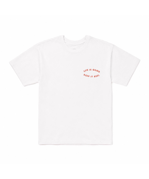 BIGWAVE COLLECTIVE(ビッグウェーブコレクティブ)の「ライフイズグッド 半袖Tシャツ (オフホワイト)(Tシャツ/カットソー・レディース・その他・M/L/XL)」の6枚目の写真