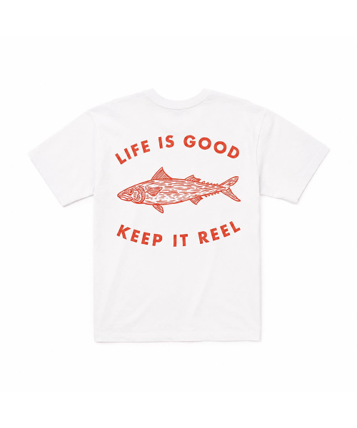 BIGWAVE COLLECTIVE(ビッグウェーブコレクティブ)の「ライフイズグッド 半袖Tシャツ (オフホワイト)(Tシャツ/カットソー・レディース・その他・M/L/XL)」の7枚目の写真