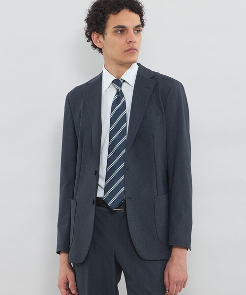 MACKINTOSH LONDON(マッキントッシュ ロンドン)の「【BREASY JACKET】エアトゥールセットアップジャケット(テーラードジャケット・メンズ・ネイビー/グレー系その他2・42/40/38)」の2枚目の写真