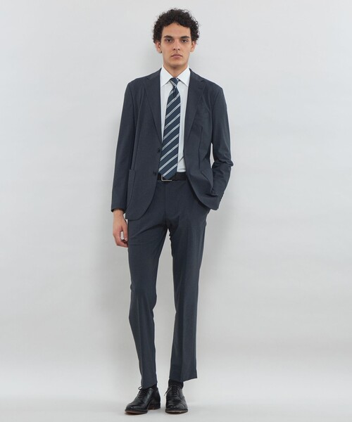 MACKINTOSH LONDON(マッキントッシュ ロンドン)の「【BREASY JACKET】エアトゥールセットアップジャケット(テーラードジャケット・メンズ・ネイビー/グレー系その他2・42/40/38)」の4枚目の写真