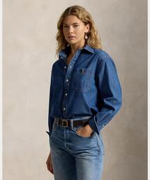ビッグ デニム シャツ（シャツ/ブラウス）｜POLO RALPH LAUREN（ポロ