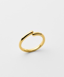 Simple line free size ring