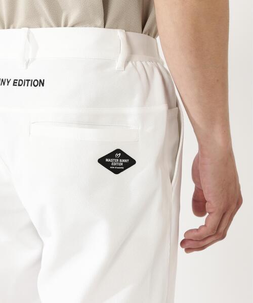 MASTER BUNNY EDITION(マスターバニーエディション)の「【MASTER BUNNY EDITION】ポリエステルニットドビーショートパンツ(その他パンツ・メンズ・ホワイト/ブラック/ベージュ・MEDIUM/LARGE/X-LARGE)」の12枚目の写真