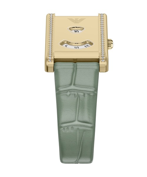 EMPORIO ARMANI(エンポリオアルマーニ)の「エンポリオ・アルマーニ 腕時計 レディース アナログ レザー AR11815(アナログ腕時計・レディース・グリーン・FREE)」の6枚目の写真