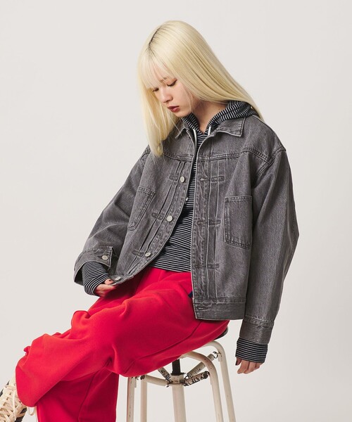 WEB限定】ルーズ デニムジャケット（デニムジャケット）｜BEAUTY&YOUTH