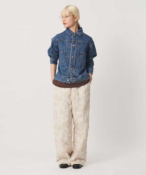 BEAUTY&YOUTH UNITED ARROWS（ビューティーアンドユースユナイテッドアローズ）の「【WEB限定】ルーズ デニムジャケット（デニムジャケット・レディース・ネイビー/ライトブルー/グレー・S/M）」の20枚目の写真