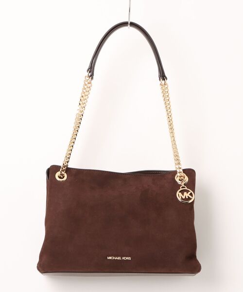 MICHAEL KORS(マイケルコース)の「CHRISTINA MD TRIPLE GSST MSGR(ショルダーバッグ・レディース・ブラウン系・FREE)」の1枚目の写真