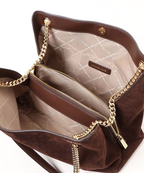 MICHAEL KORS(マイケルコース)の「CHRISTINA MD TRIPLE GSST MSGR(ショルダーバッグ・レディース・ブラウン系・FREE)」の4枚目の写真
