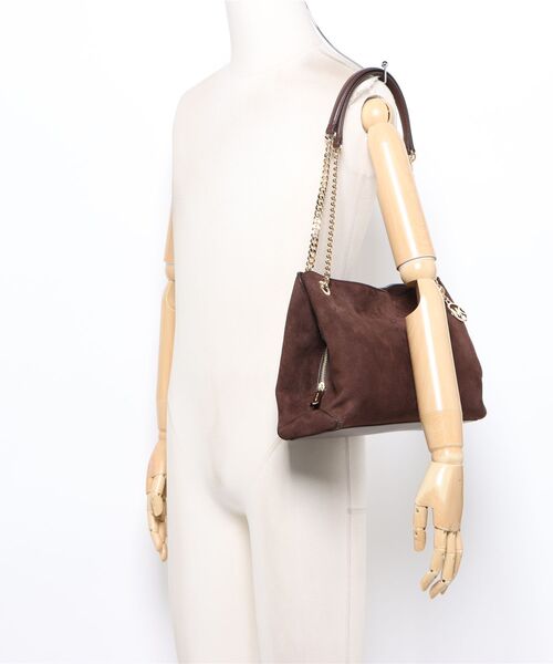 MICHAEL KORS(マイケルコース)の「CHRISTINA MD TRIPLE GSST MSGR(ショルダーバッグ・レディース・ブラウン系・FREE)」の5枚目の写真