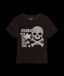 ROBBER レディース スリムフィット 半袖Tシャツ 5 COLORS