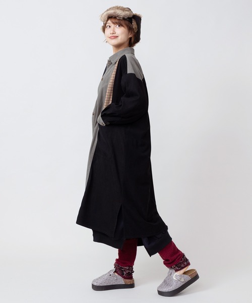 チャイハネ(チャイハネ)の「【チャイハネ】アメハントシャツワンピース(シャツワンピース・レディース・ブラック/ベージュ/レッド・FREE)」の16枚目の写真