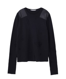 JOHN LAWRENCE SULLIVAN（ジョンローレンスサリバン）の「DAMAGED JERSEY COMMAND PULLOVER（Tシャツ/カットソー）」